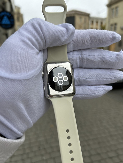 Apple Watch 316L stainless steel Sapphire crystal 1/2 серия. Киев - изображение 5