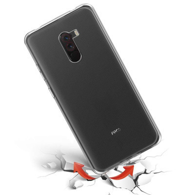 Чехол для мобильного телефона Laudtec для Xiaomi Pocophone F1 Clear tpu (Transperent) (LC-XPF1) Винница - изображение 5