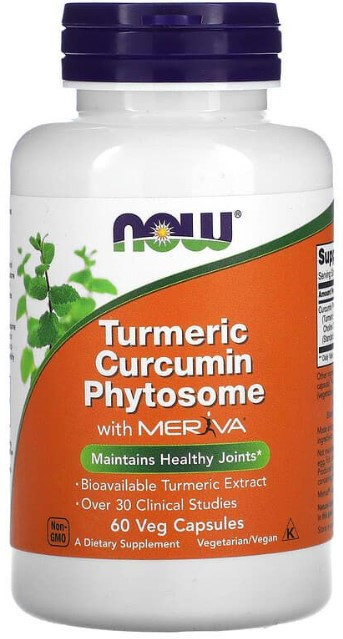 Куркумін фітосома Now Foods Turmeric Curcumin Phytosome 60 вег капсул Київ - фото 1