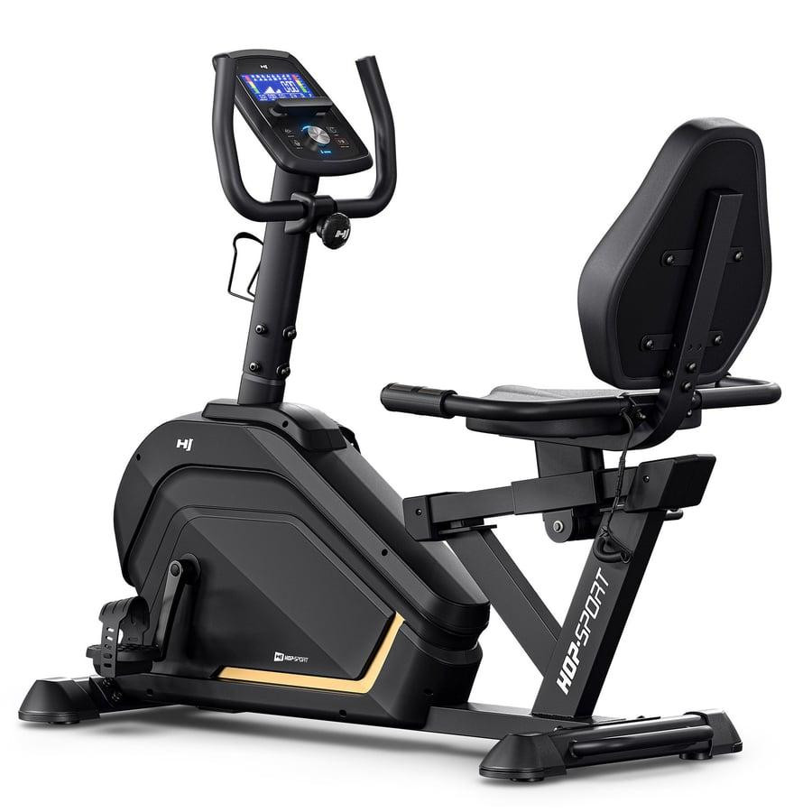 Горизонтальний велотренажер HS-120L Ravel чорний Київ - фото 1