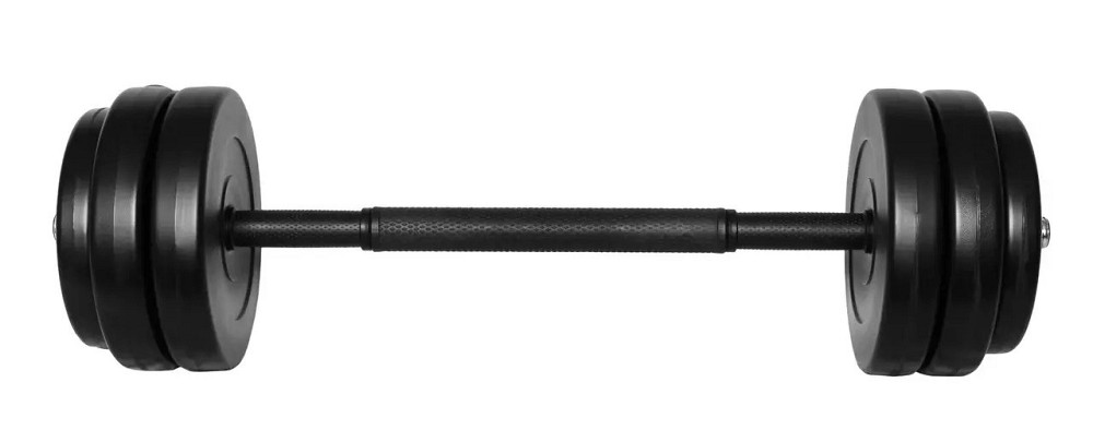 Комплект: Соединительная трубка для гантелей, 2 грифа, 4 гайки, 4 гайки, Разборная штанга Киев - изображение 4