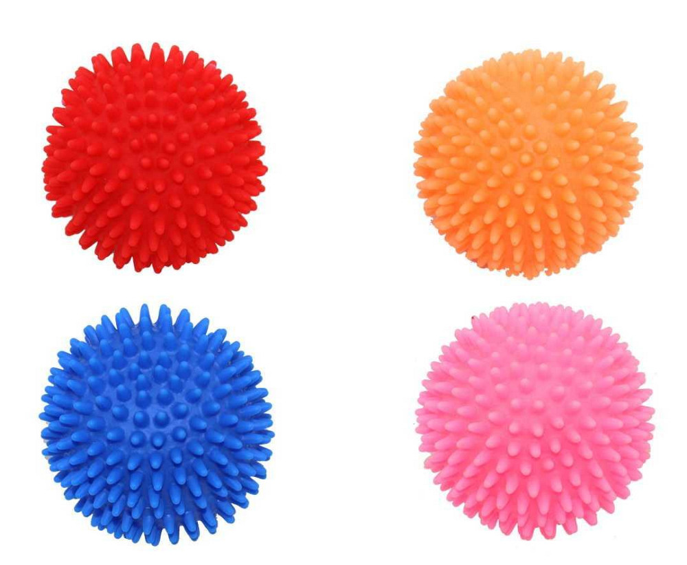 Игрушка виниловая Мяч с шипами 7см EV025 ZooMax Киев - изображение 1