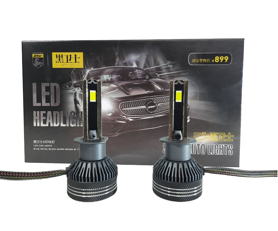 Комплект світлодіодних LED ламп StarLight HYPER +400% H1 Canbus 65W 16000Lm 5500K 12V Харків - фото 6