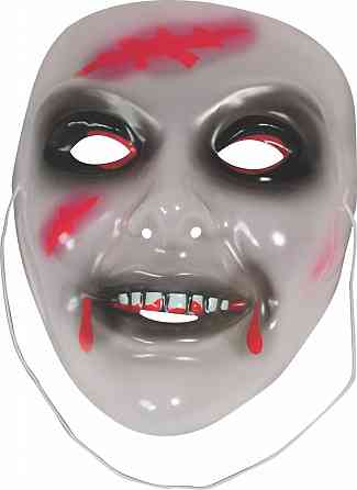 Маска для хеллоуїна "Зомбі жінка" Рівне