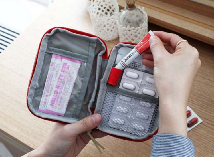 Органайзер-аптечка для дома и путешествия красная Винница - изображение 13