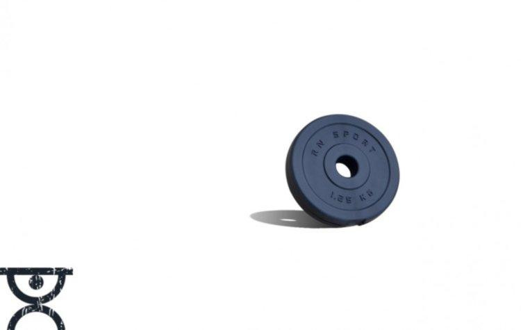 Штанга наборная на 42 кг с гантелями по 10 кг Гантели, гири, штанги и диски ударостойкий пластик Киев - изображение 8