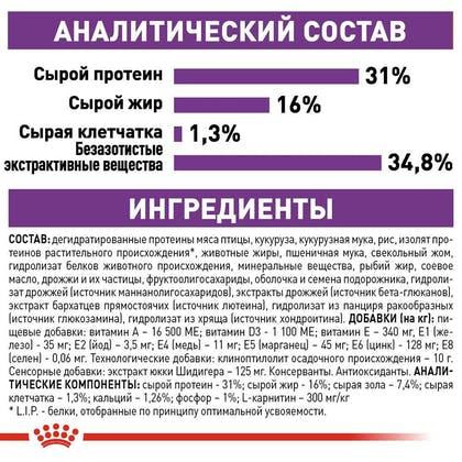 Ryal Canin Giant Junior (Роял Канін Джаїнт Джуніоро) сухий корм для цуценят гігантських порід від 8 місяців 15 кілограмів. Запоріжжя - фото 6