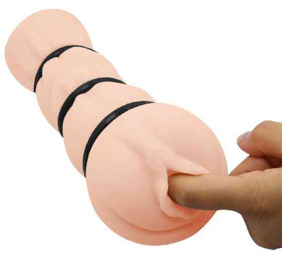 Мастурбатор-вагина Crazy Bull - Pocket Pussy 3D Vagina, BM-009154H Sex Aura Киев