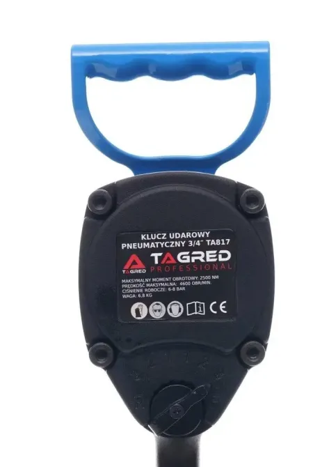 Гайковерт пневматичний TAGRED – модель TA817, 2500 Нм, Польська якість Львів - фото 9