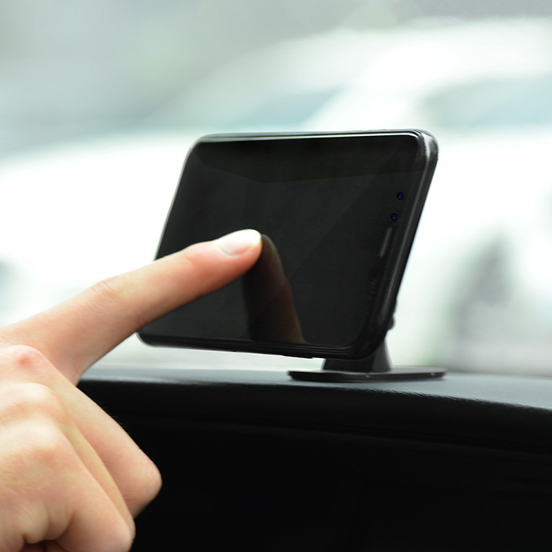 Автотримач для телефону HOCO Lotto магнітний чорний Київ - фото 2