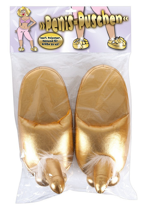 Тапочки - Golden Penis Puschen Sex Aura Київ - фото 7