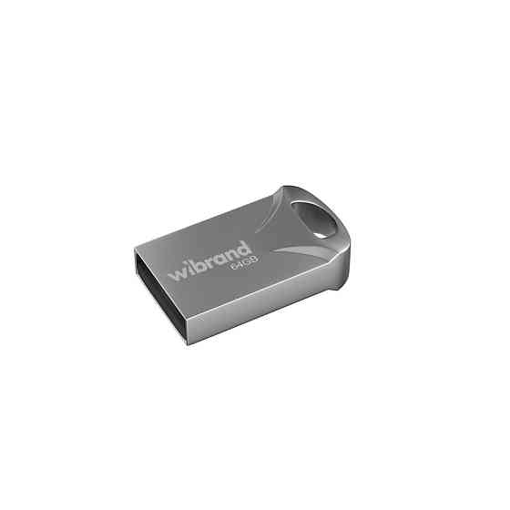 Флеш-накопичувач Wibrand USB 2.0 Hawk 64Gb Silver Київ