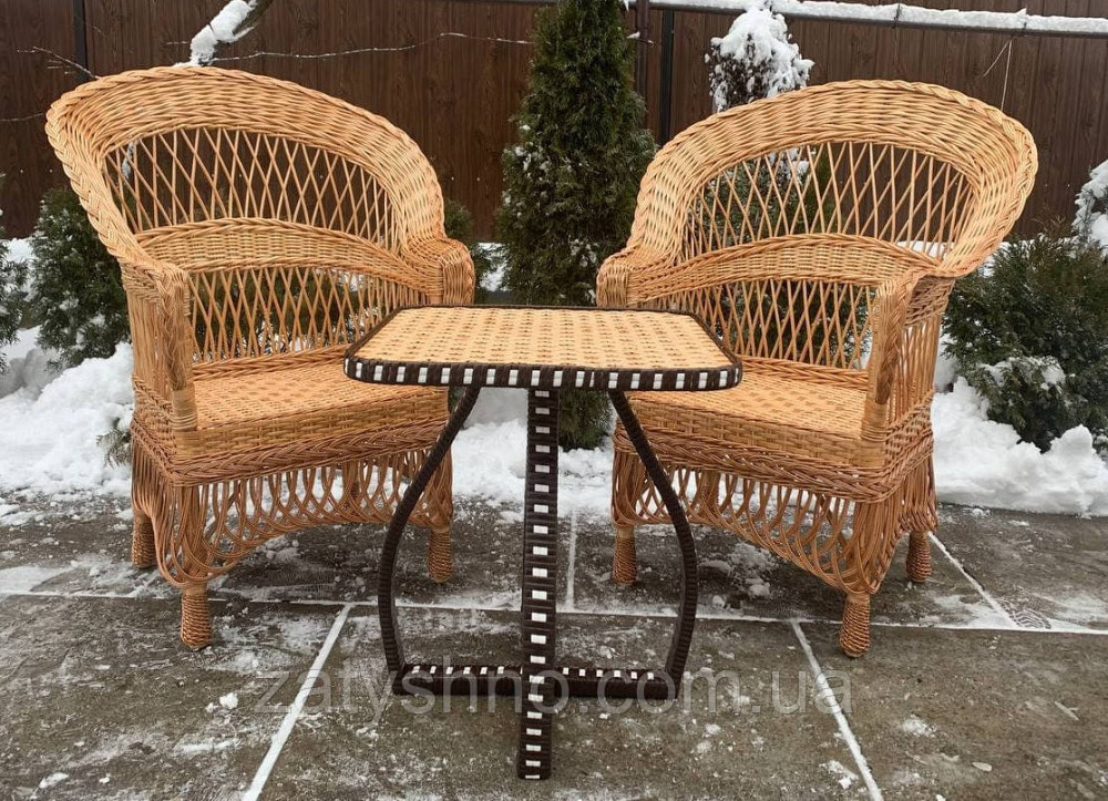 Мебель из лозы для двоих Киев - изображение 2