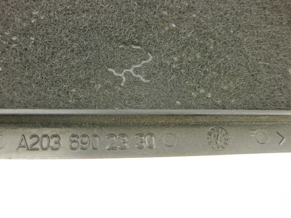 Mercedes-Benz  A2036902330 9051 Кришка аптечки в задній полиці чорна C-Class W203 Одеса - фото 8