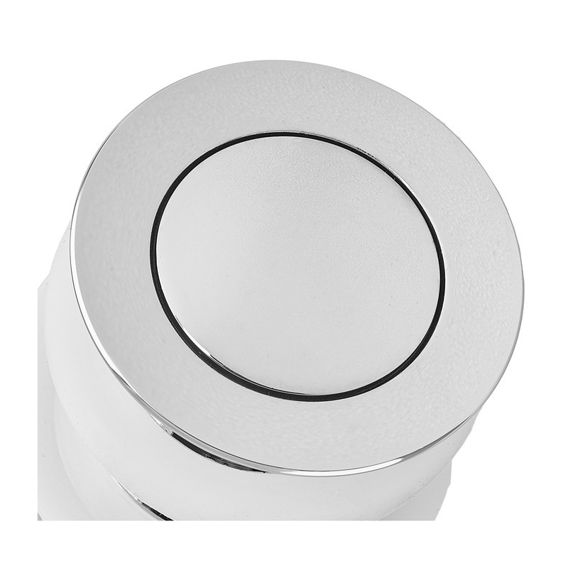 Донный клапан для раковины Zerix BV-05 1 1/4'' с переливом автоматический СLICK-СLACK (Цвет хром) (ZX6022) Киев - изображение 5