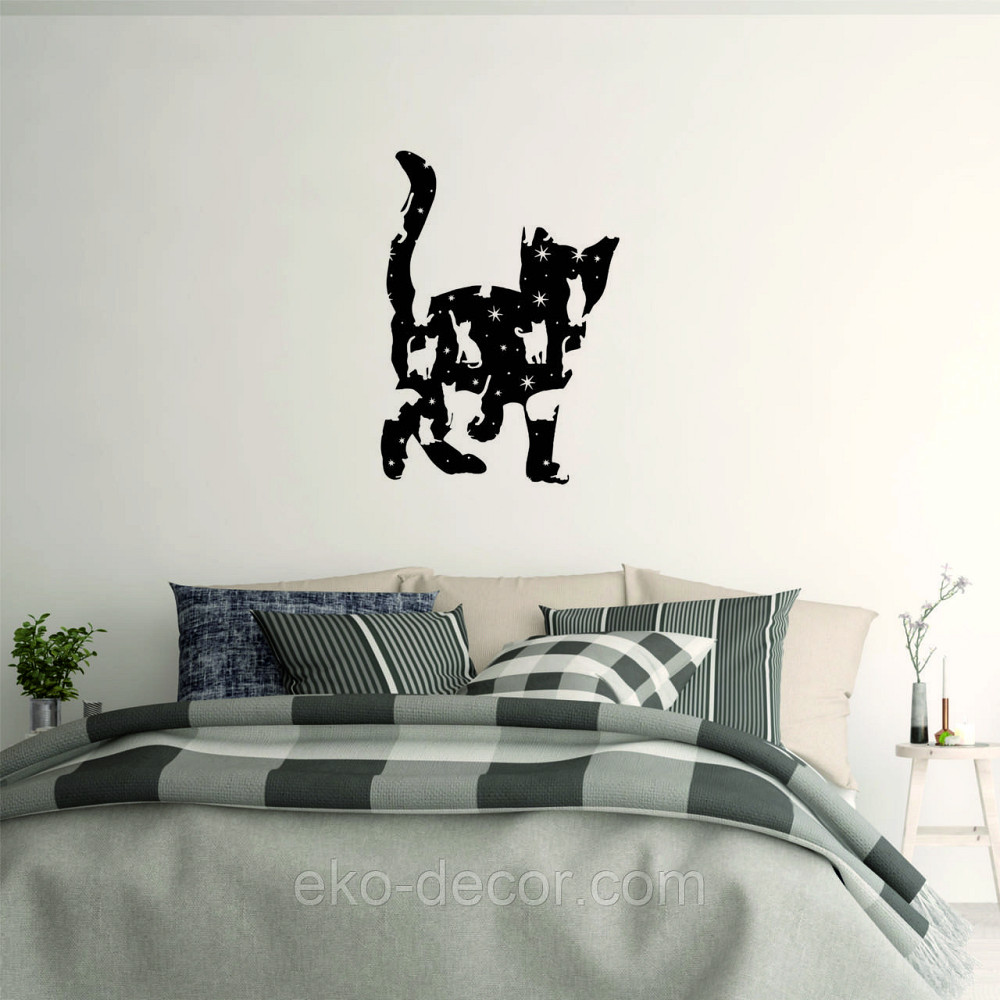 Декоративне настінне 3D Панно «Кошеня» Декор на стіну з об'ємом Київ - фото 10