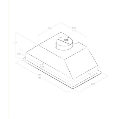 Витяжка кухонна Elica CT17 C BL/A/52 Вінниця - фото 6