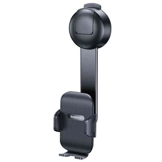 Автомобильный держатель для телефона Baseus PrimeTrip C03 Air Clamping Car Mount (Suction Cup Version, Cosmic Black) Одесса