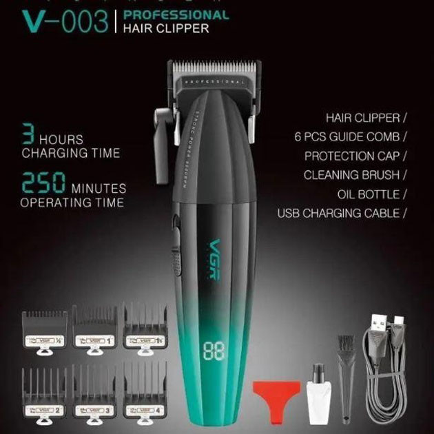 Электронная машинка для стрижки, Машинка для стрижки акуммуляторная Надежная FD-82 Львов - изображение 1