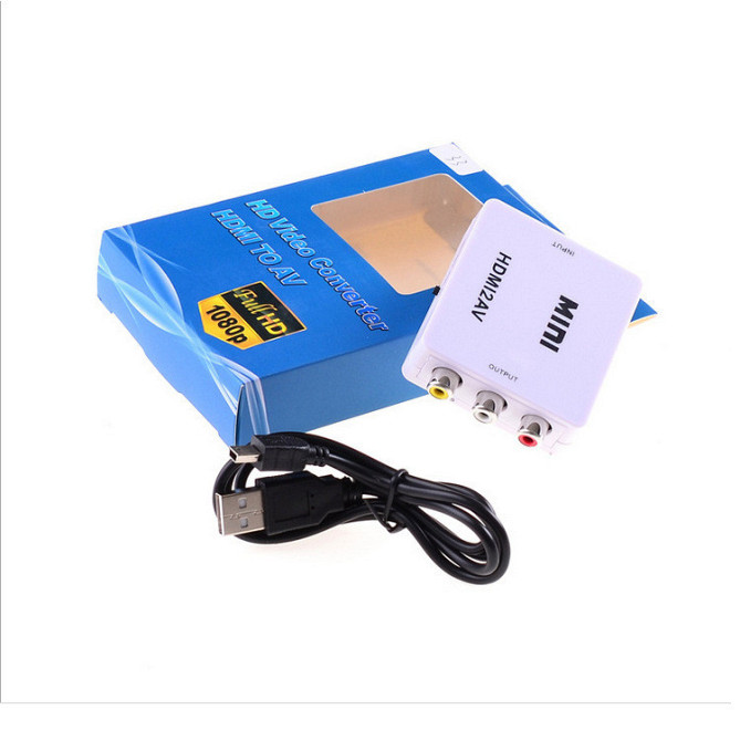 Конвертер AV RCA в HDMI для телевізора та монітора 1080p Київ - фото 7