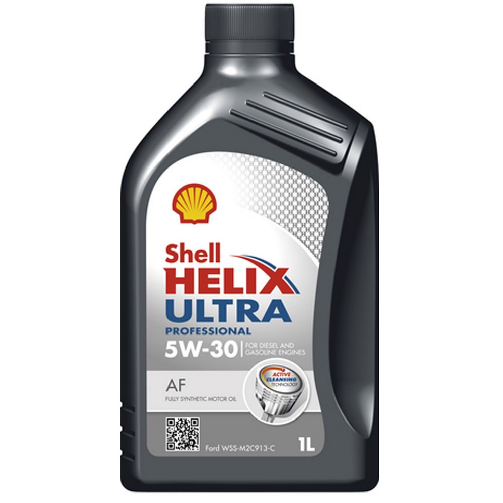 Shell Helix Ultra Professional AF 5W-30, 1 л — Преміум синтетична моторна олива для бензинових та дизельних двигунів Ковель - фото 1