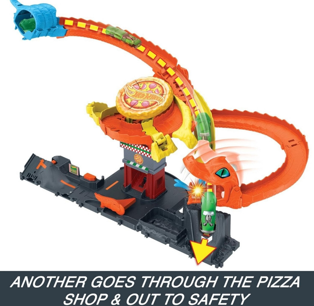 Трек Хот Вилс Атака Кобры Hot Wheels City Pizza Slam Cobra Attack. Харьков - изображение 4