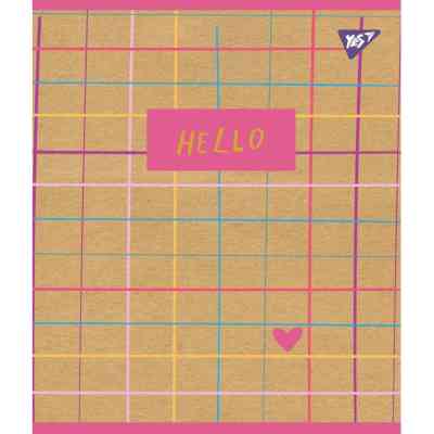 Зошит Yes А5 Girls Крафт 18 аркушів лінія 5 дизайнів (765089) Вінниця