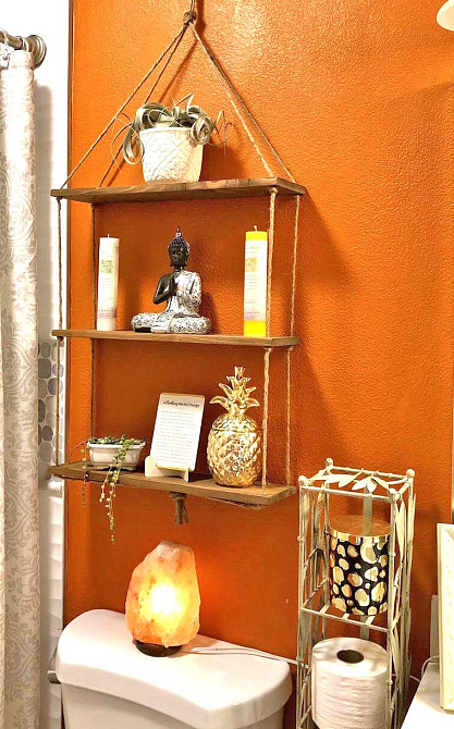 Полка над унитазом 