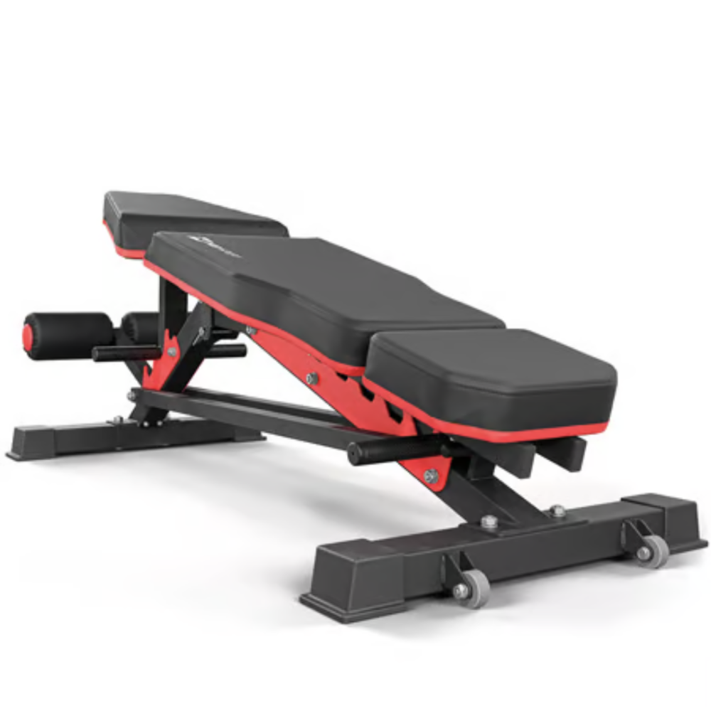 Тренувальна лава багатофункціональна Hop-Sport для фітнесу та жиму, Силова лава універсальна для тренувань Київ - фото 4