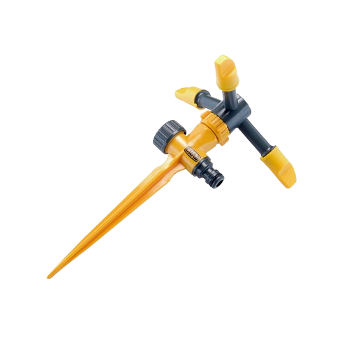 Дощувач круговий з обертовою головкою на пластиковому кілочку СИЛА Житомир