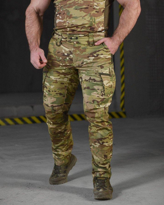 Тактические штаны HUNTER мультикам ВТ4997 Одесса - изображение 4