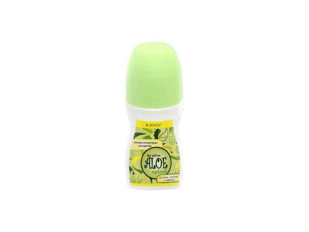 Антиперспірант роликовий 50мл для ПІДЛІТКІВ Aloe splash ТМ SENITA Київ - фото 1