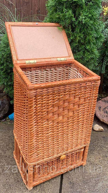Ящик с шухлядой плетеный из лозы Киев - изображение 2