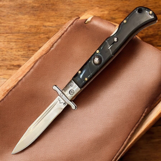 Ніж викидний AKC 9, 332 Black Дніпро