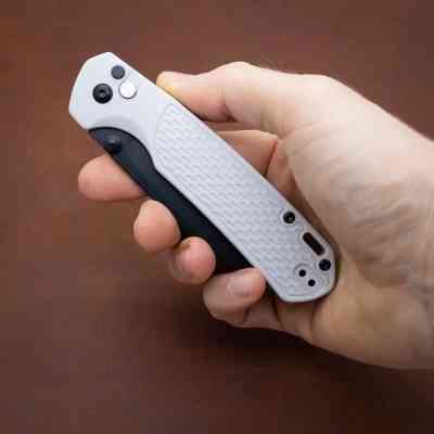 Нож CJRB Pyrite Light Large BB FRN Grey (J1945L-BGY) Винница