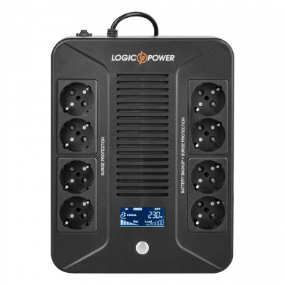 Пристрій безперебійного живлення LogicPower LP-UL600VA-8PS (16160) Вінниця - фото 1
