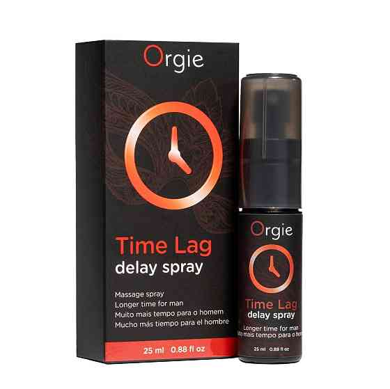 Спрей-пролонгатор Orgie Time Lag Delay Spray, 25 мл, без анестетиків, з пантенолом Sex Aura Київ