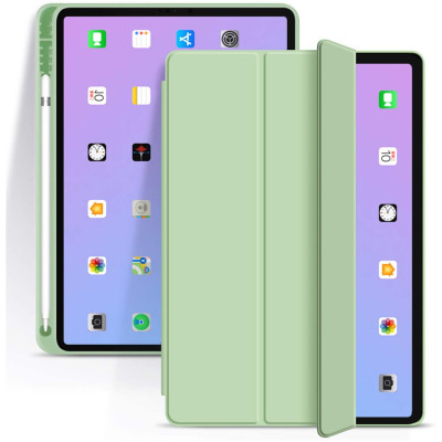 Чохол до планшета BeCover Tri Fold Soft TPU mount Apple Pencil Apple iPad 10.2 2019/2020/2021 Green (708457) Вінниця - фото 2
