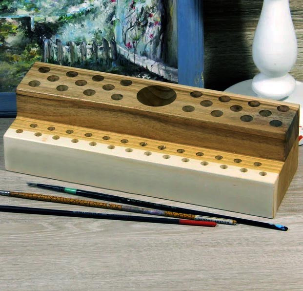 Органайзер для пензлів "Мастела" мускат-бланже Миколаїв - фото 1