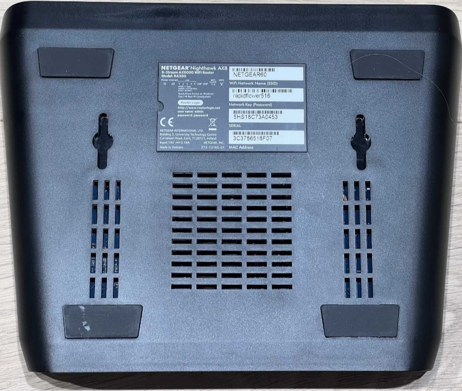 Мережеве обладнання Netgear Nighthawk RAX80 / AX6000 Київ - фото 1