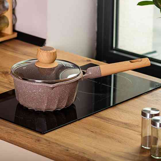 Сотейник з антипригарним покриттям 2,9 л з товстим дном Ø 18 см MGC HP-4-431CO Київ