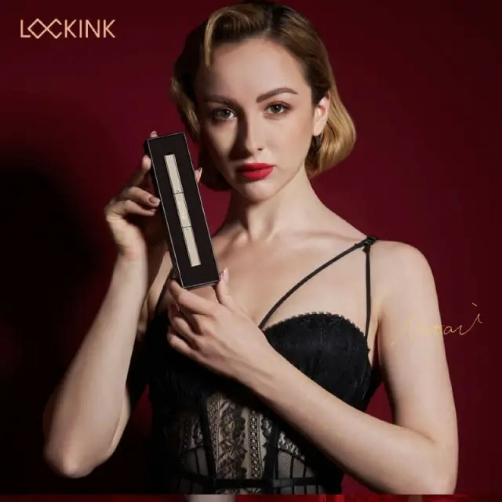 Тіклер-ручка з 5 насадками Lockink, металева, сіра Sex Aura Київ - фото 3