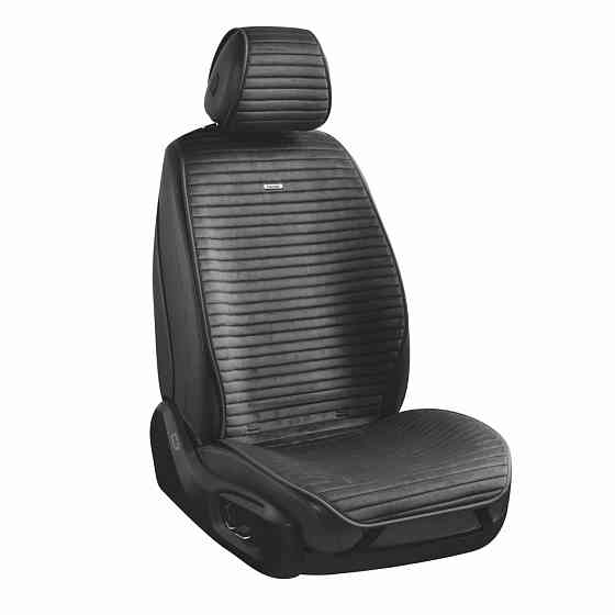 Комплект преміум накидок для сидінь CarLife Sport, black Львів