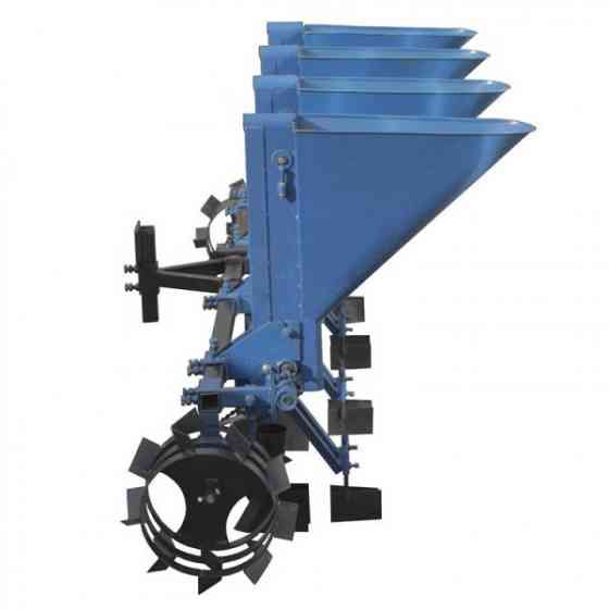 Часникосаджалка 4-рядна (ланцюг з подвійною ложкою Ø34, Ø24,5) (ЧС22) Харьков