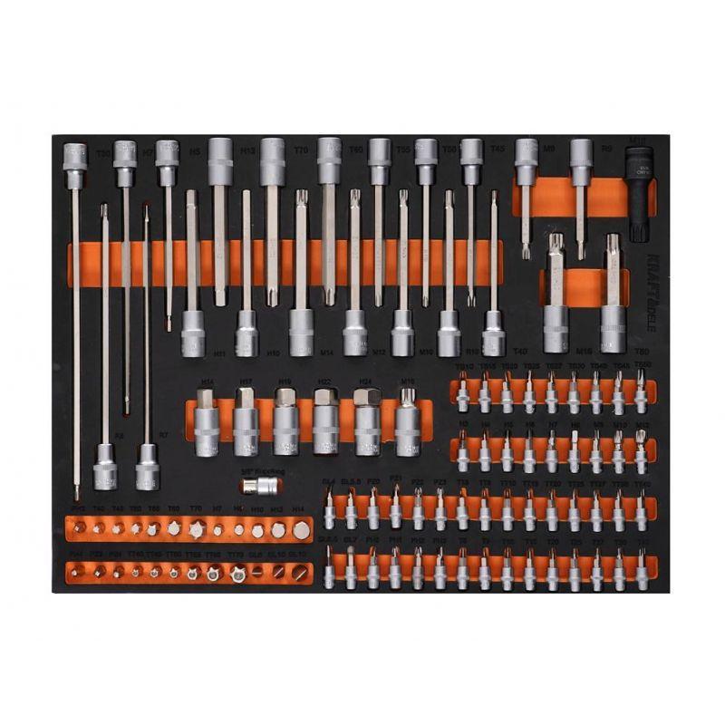 Ящик с инструментом  Kraft&Dele KD1067, 258 шт элементов Киев - изображение 7