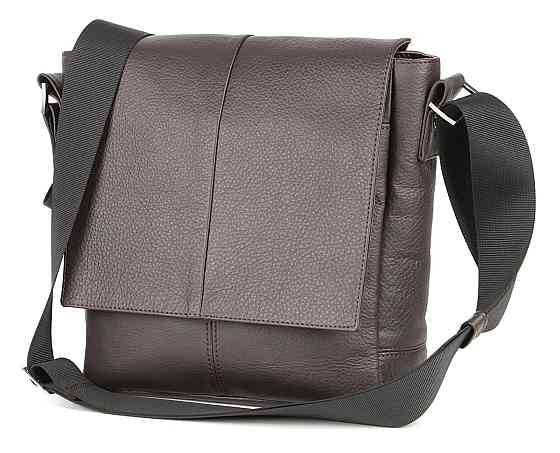 Сумка SHVIGEL 00852 кожаная Коричневая Киев