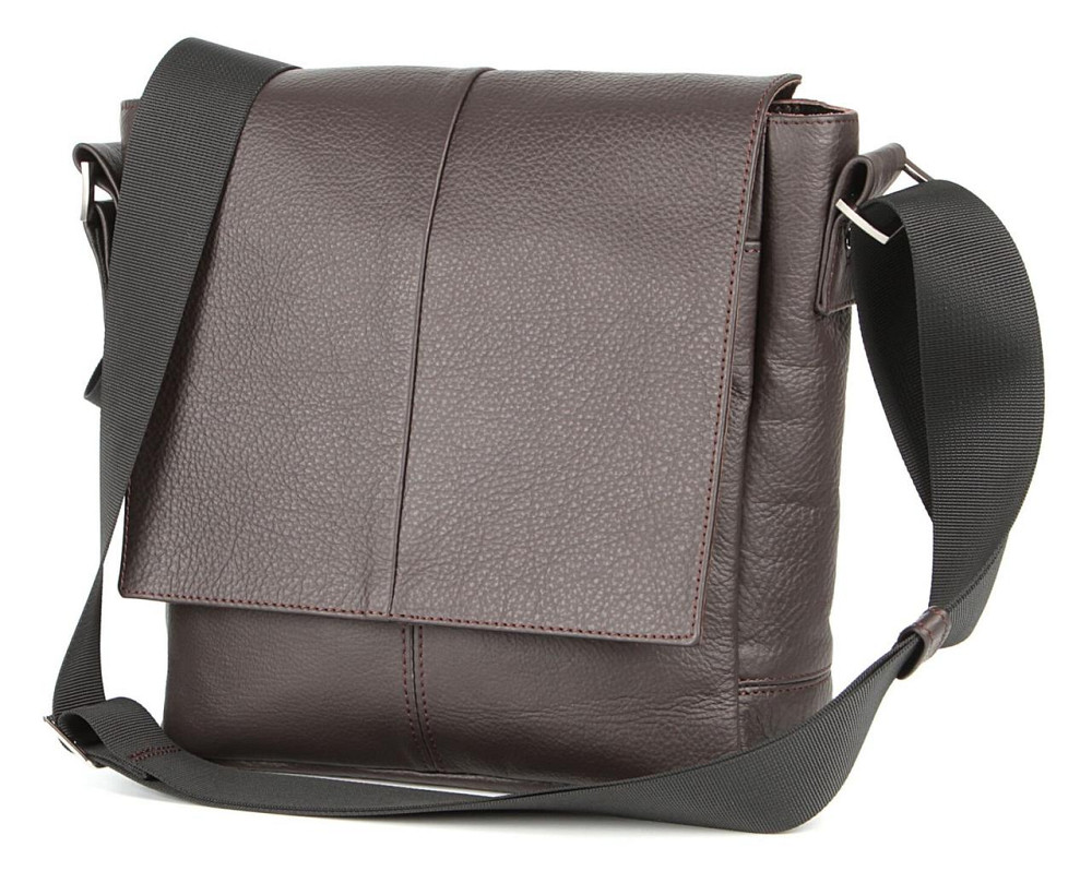 Сумка SHVIGEL 00852 кожаная Коричневая Киев - изображение 5