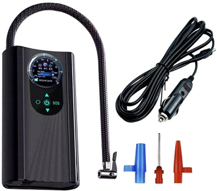 Автомобильный воздушный насос CDB-08 12V + иглы Винница