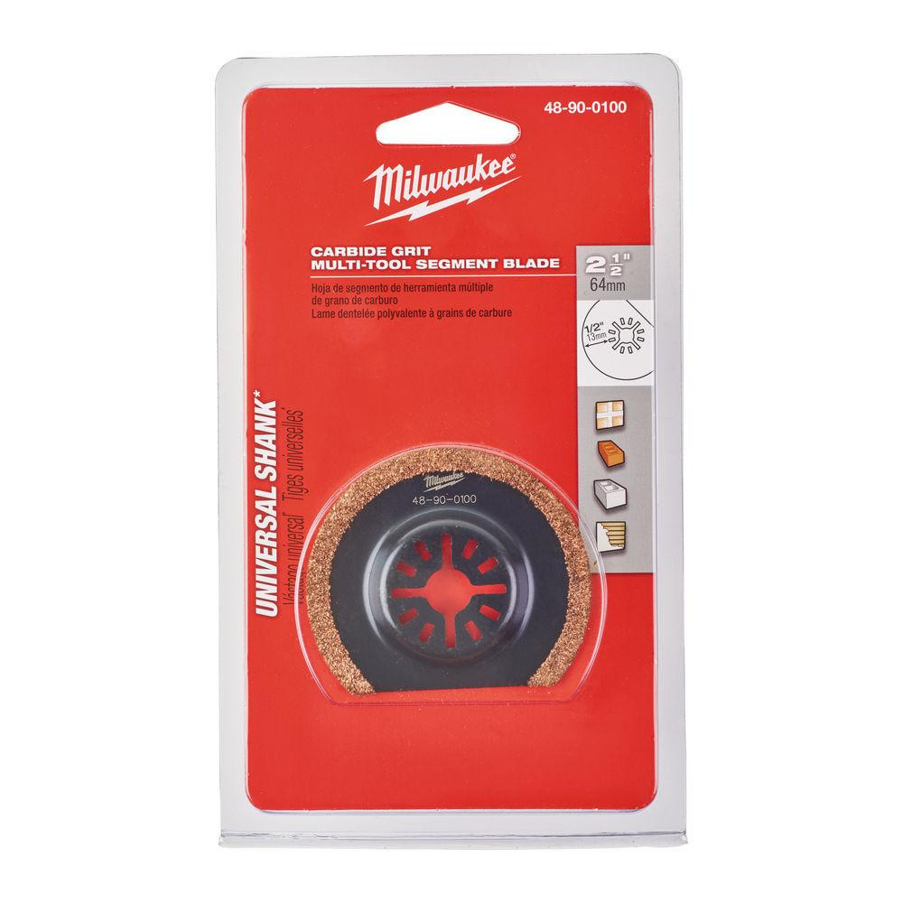 Полотно для мультітула Carbide Grit MILWAUKEE, 64х57мм (абразивні матеріали) Одеса - фото 2
