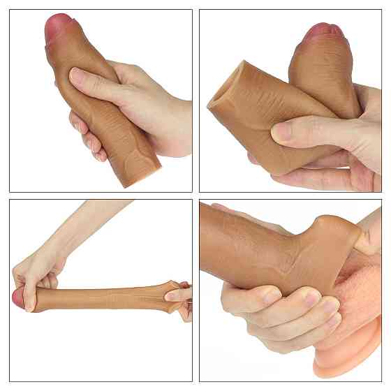 Насадка на член - Revolutionary Silicone Nature Extender Add 1